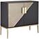 Studio 55D Roma 39 1/2" Wide 4-Shelf Mid-Century Cabinet