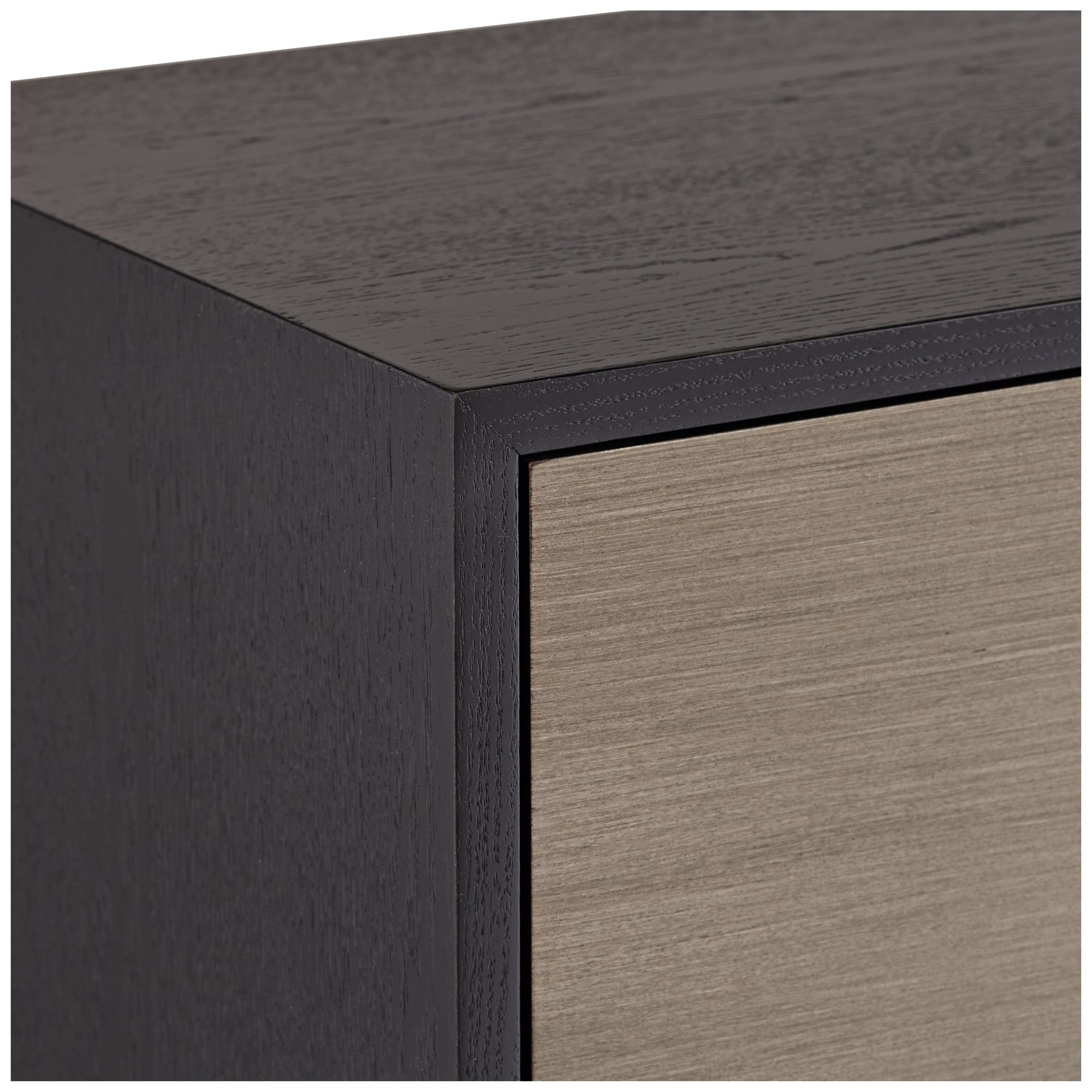 Image 3 Studio 55D Roma 39 1/2" Wide 4-Shelf Mid-Century Cabinet more views