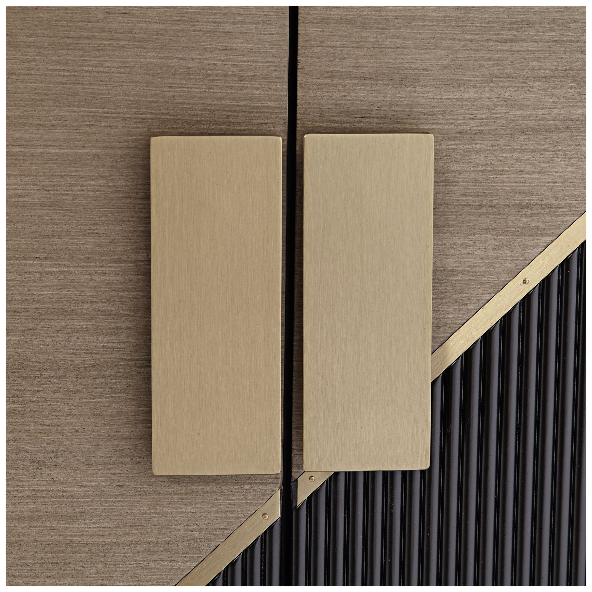 Image 4 Studio 55D Roma 39 1/2" Wide 4-Shelf Mid-Century Cabinet more views