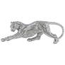 2_Studio 55D Silver Prowling Leopard 17 1/2" Wide Accent Sculpture more views