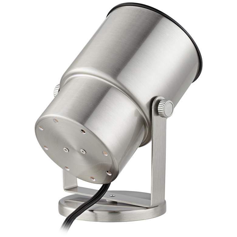 Image 4 Studio 8" Nickel Adjustable Plug-in Accent Uplights Set of 4 more views