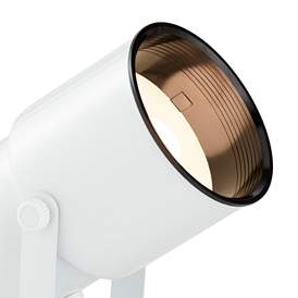Image2 of Studio 8"H White Adjustable Plug-in Accent Uplights Set of 4 more views