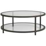 Studio Designs 38&quot; Wide Glass Coffee Table