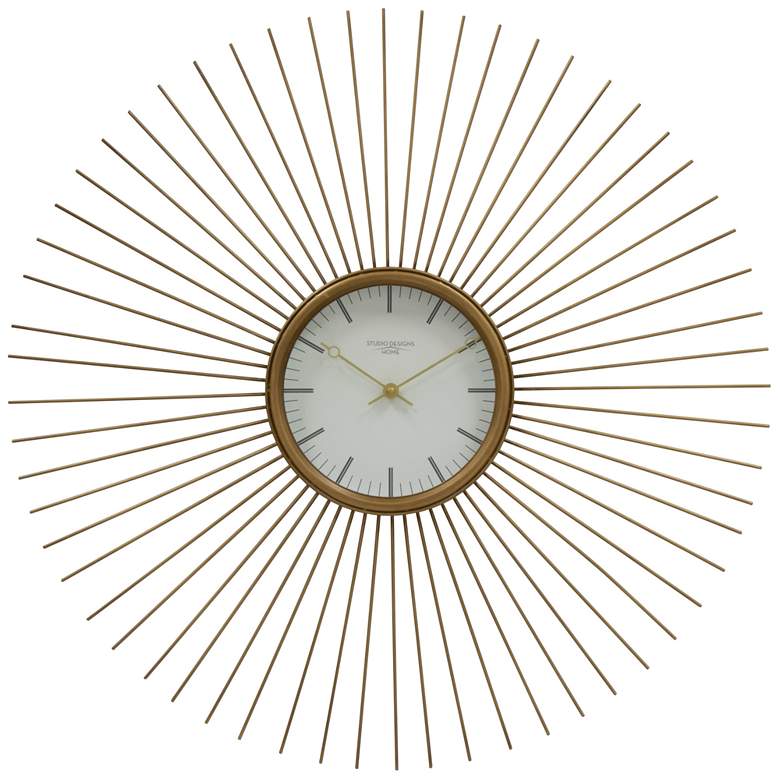 Image 1 Studio Designs Home 30" Wide Mod Starburst Wall Clock