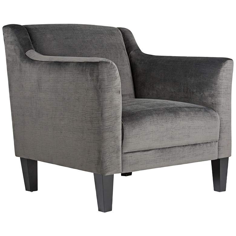Image 1 Studio Designs Home Grotto Empire Charcoal Fabric Armchair
