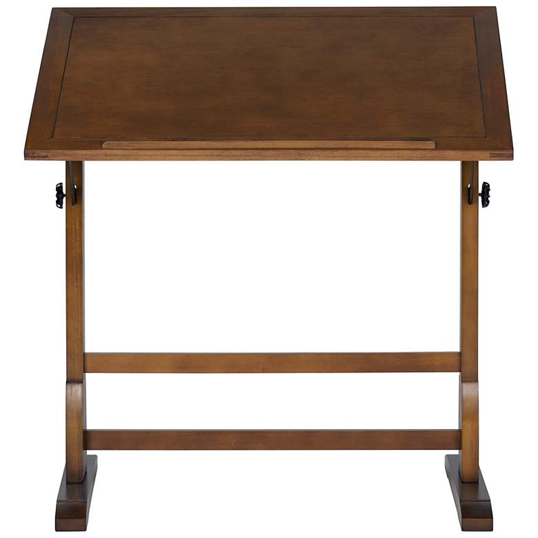 Image 7 Studio Designs Vintage Wood Table with 36" x 24" Adjustable Top- Oak more views