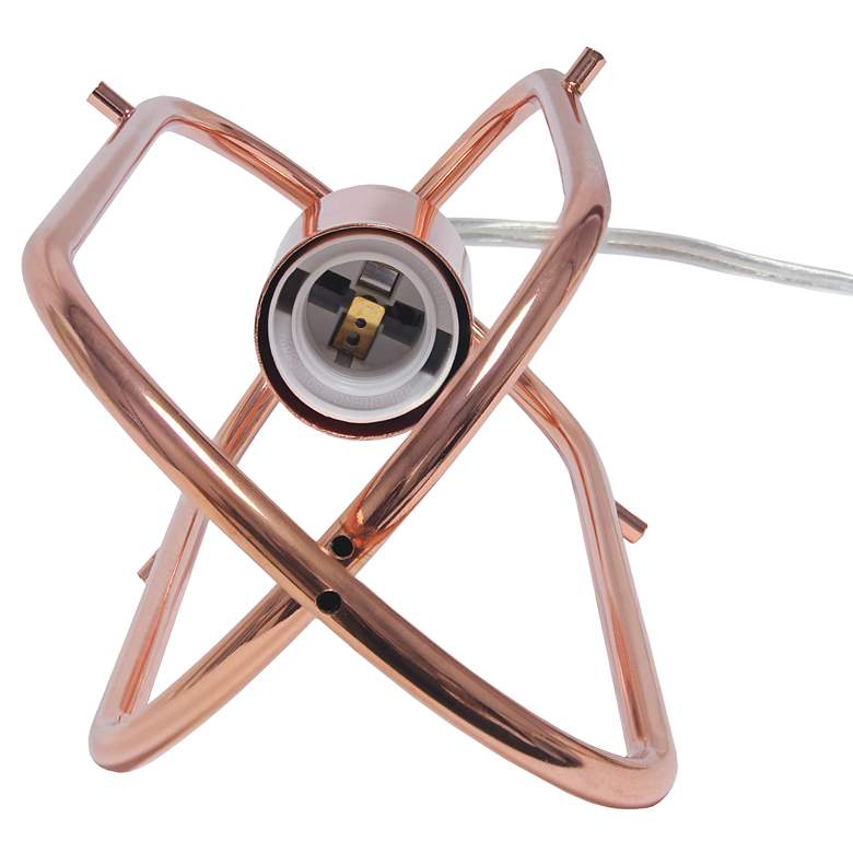 Image 3 Studio Loft 13 1/2" Wide Rose Gold Metal Pendant Light more views