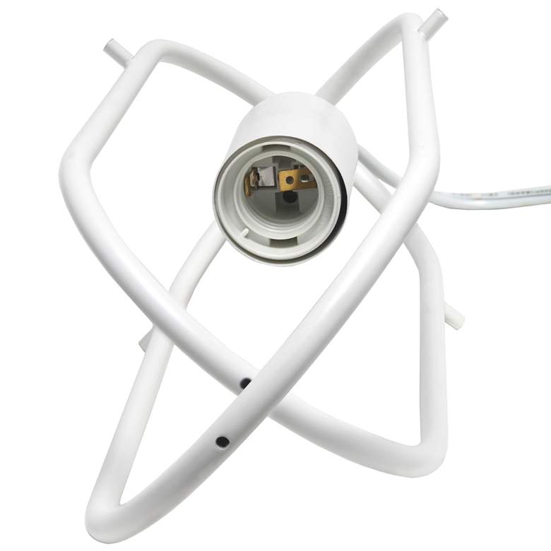 Image 5 Studio Loft 13 1/2" Wide White Metal Pendant Light more views