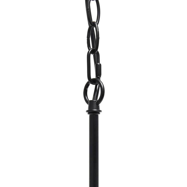 Image 4 Studio Loft 16" Wide Black Metal Pendant Light more views