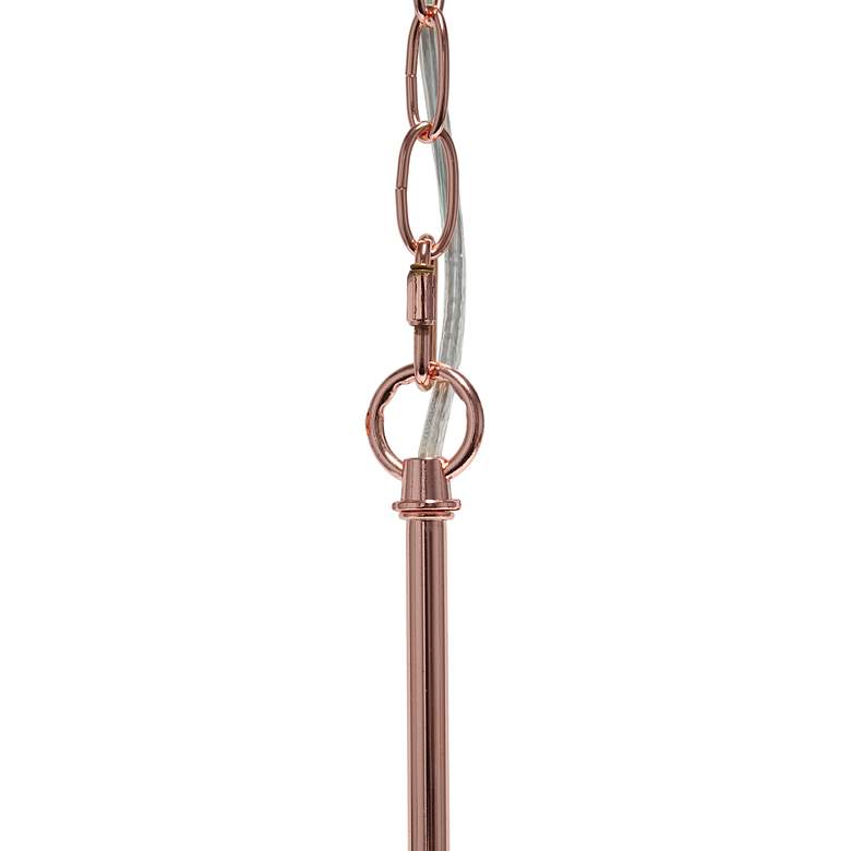 Image 5 Studio Loft 16" Wide Rose Gold Metal Pendant Light more views
