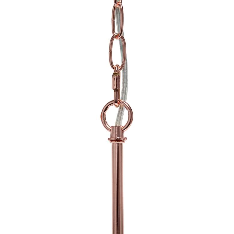 Image 5 Studio Loft 16 inch Wide Rose Gold Metal Pendant Light more views