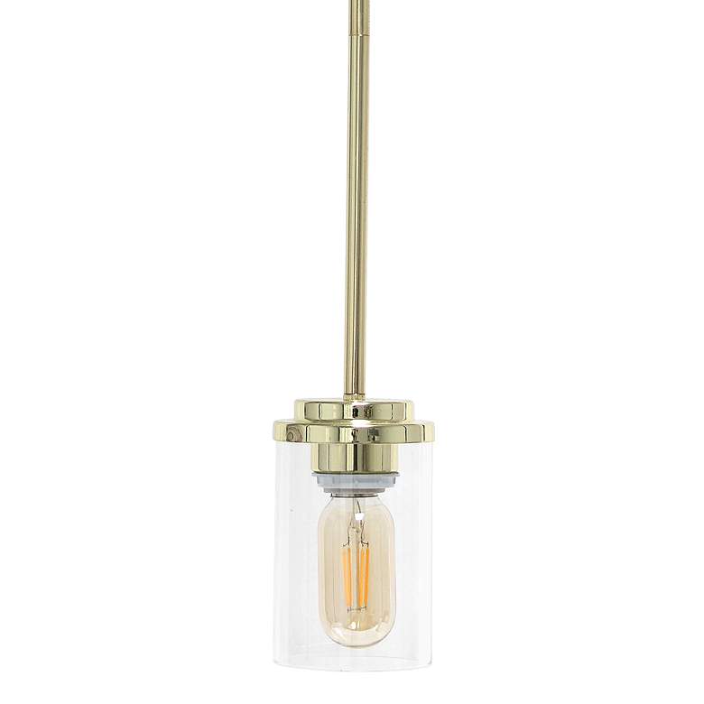 Image 2 Studio Loft 5 3/4" Wide Gold Mini Pendant