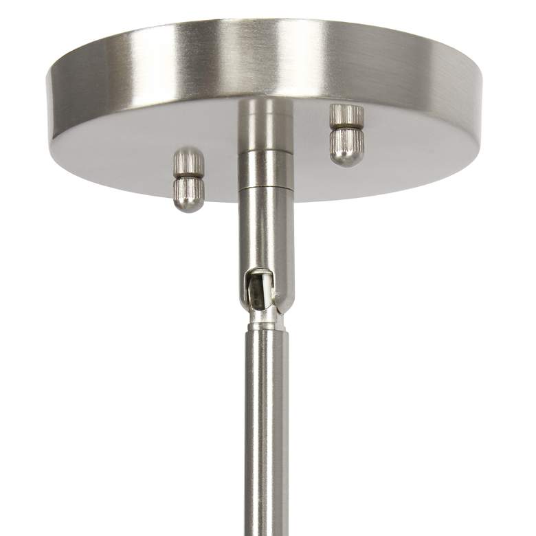 Image 5 Studio Loft 6 3/4" Wide Brushed Nickel Mini Pendant more views