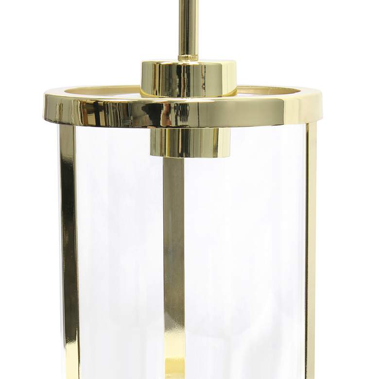 Image 3 Studio Loft 6 3/4" Wide Gold Metal Mini Pendant more views