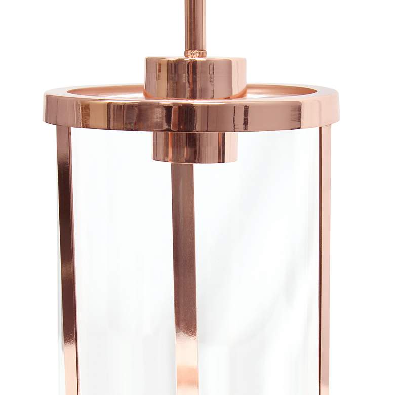 Image 3 Studio Loft 6 3/4" Wide Rose Gold Metal Mini Pendant more views