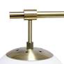 4_Studio Loft Antique Brass and Marble Globe Accent Table Lamp more views
