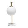 Studio Loft Antique Brass and Marble Globe Accent Table Lamp