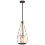 1_Stutterhein 11" Wide Sand Bronze Mini Pendant