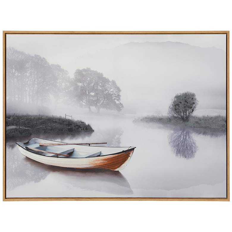Image 1 StyleCraft 23.6"W x 31.5"H Multi Color Framed Canvas Wall Art