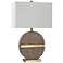 StyleCraft 28.75"H Tinker Gold Transitional Table Lamp w/ Beige Shade