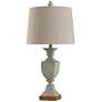 1_Stylecraft 30 1/2" Antique Weathered Blue-Gray Traditional Table Lamp