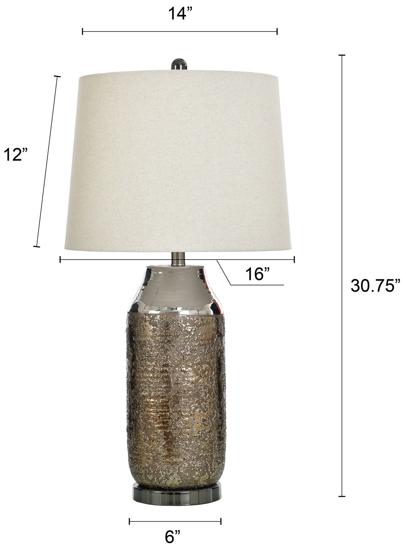 Image 7 StyleCraft 31" High Kochi Bronze Table Lamp with White Shade more views