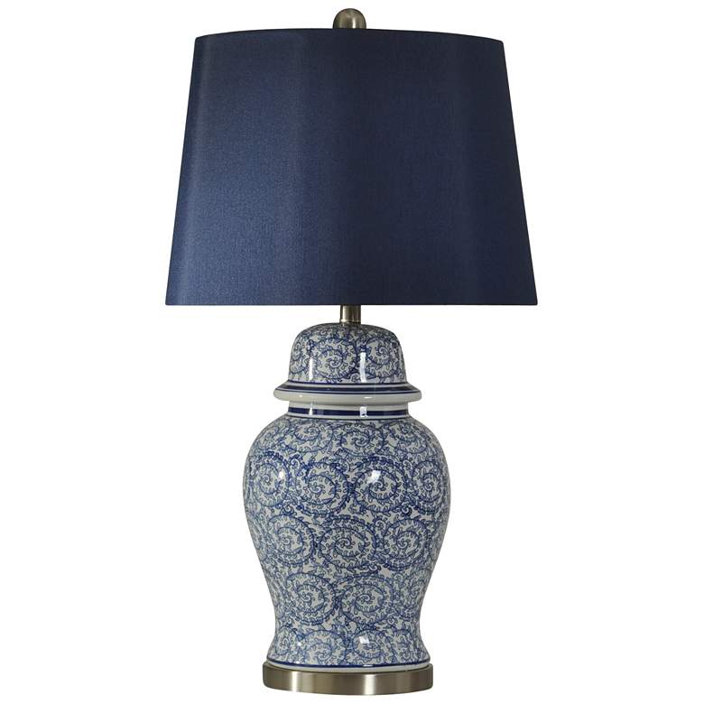 Image 2 Stylecraft 31" High Blue Ivy Designer Table Lamp