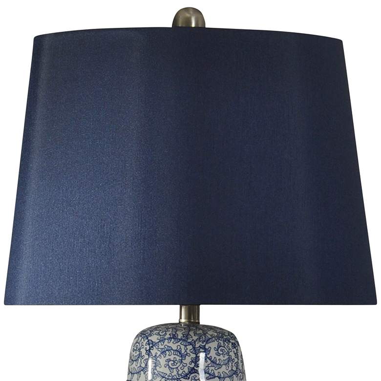 Image 3 Stylecraft 31" High Blue Ivy Designer Table Lamp more views