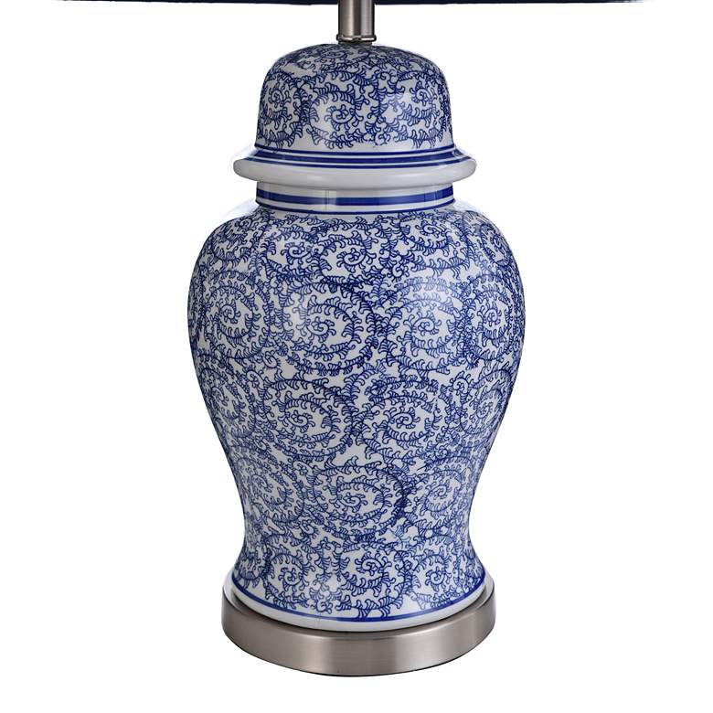 Image 4 Stylecraft 31" High Blue Ivy Designer Table Lamp more views