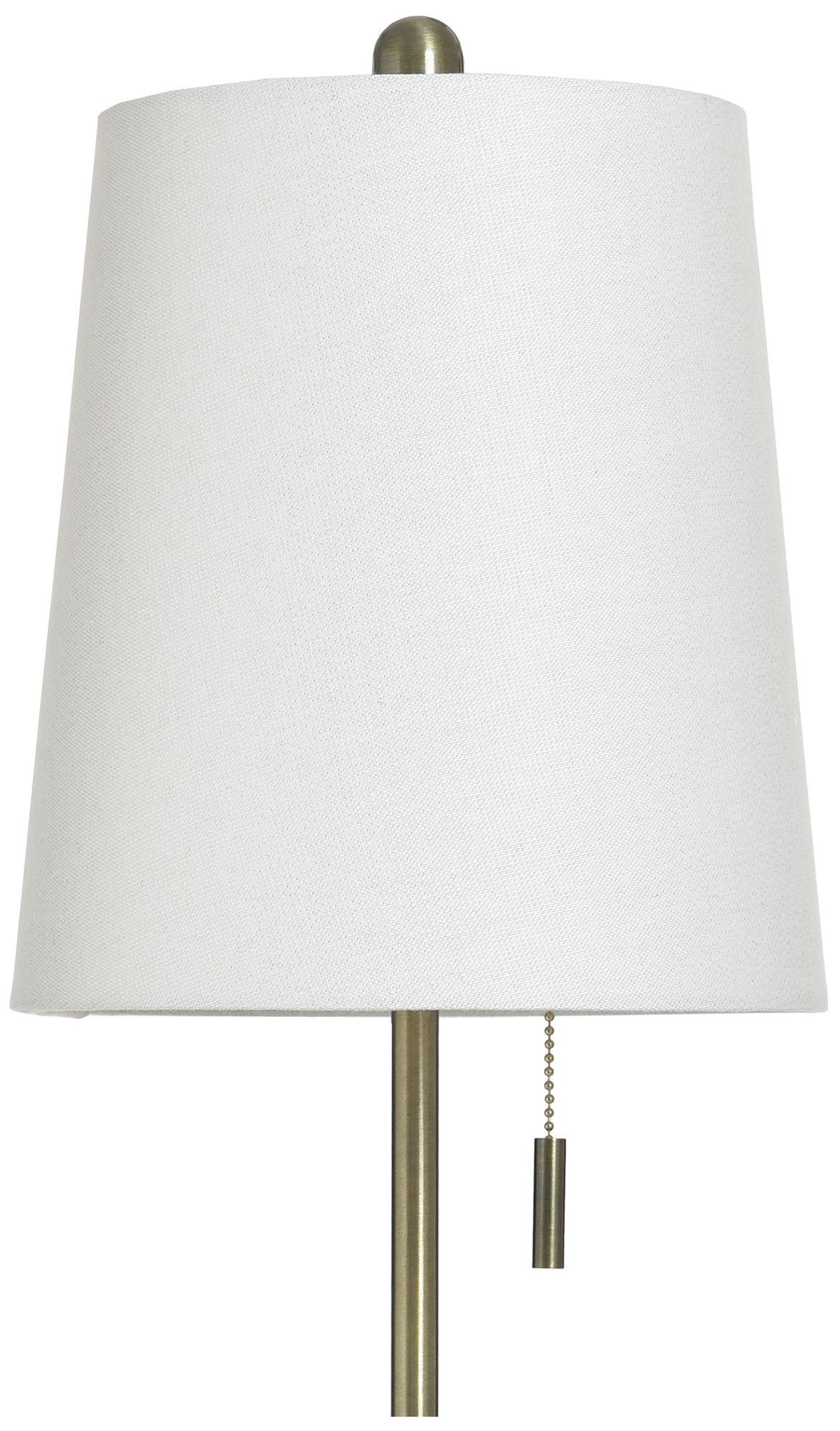 Image 5 StyleCraft 32.5" High Antique Brass & Clear Glass Table Lamp more views