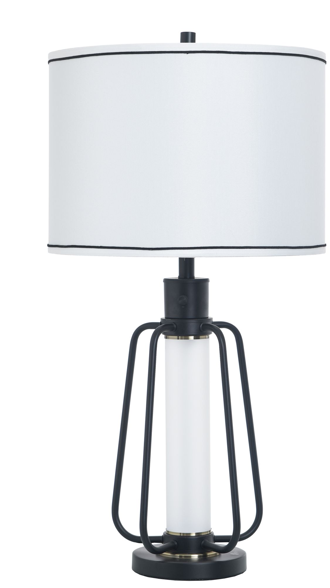 Image 2 StyleCraft 32.5" High Breny Table Lamp with White Shade