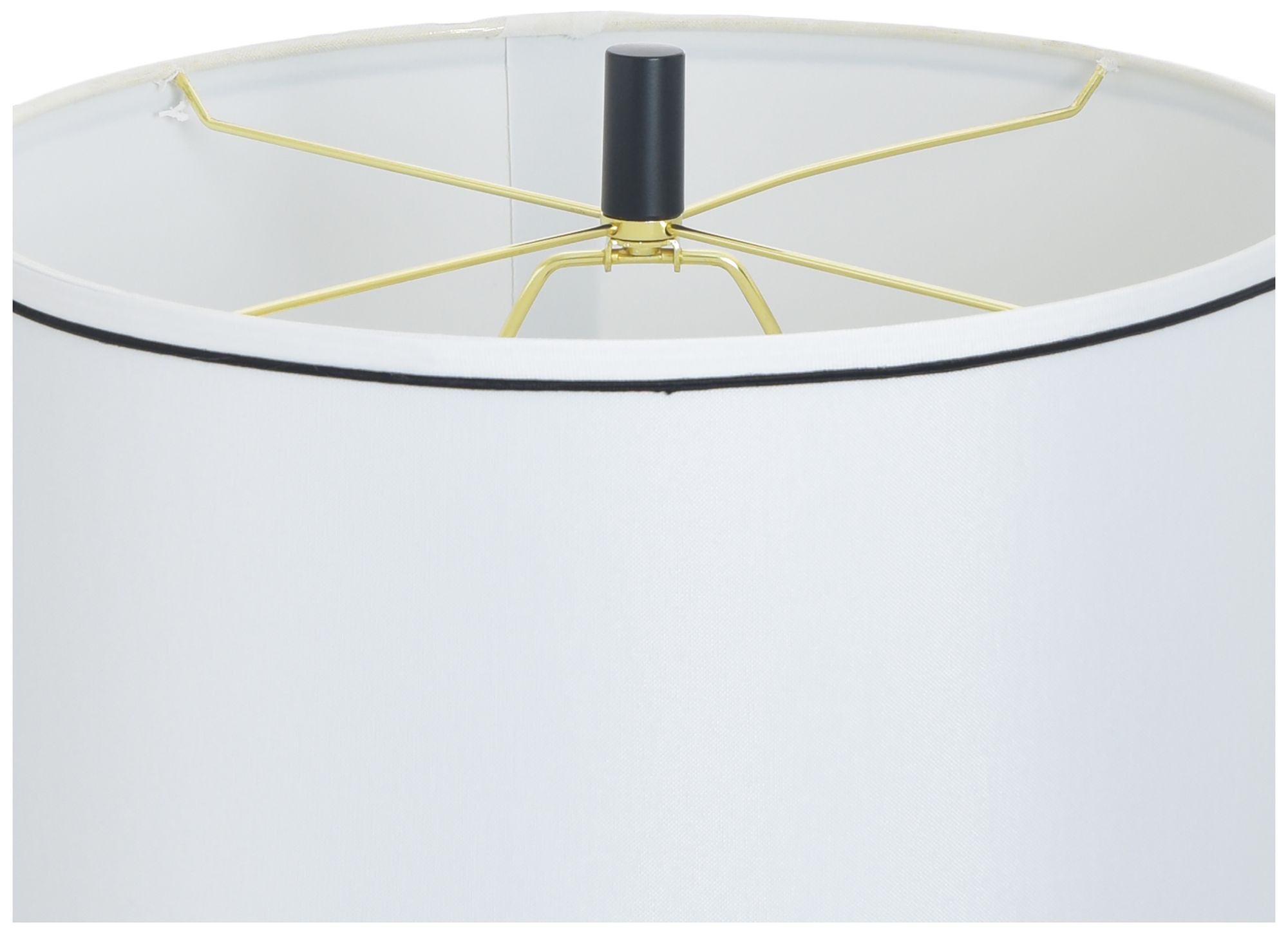 Image 6 StyleCraft 32.5" High Breny Table Lamp with White Shade more views