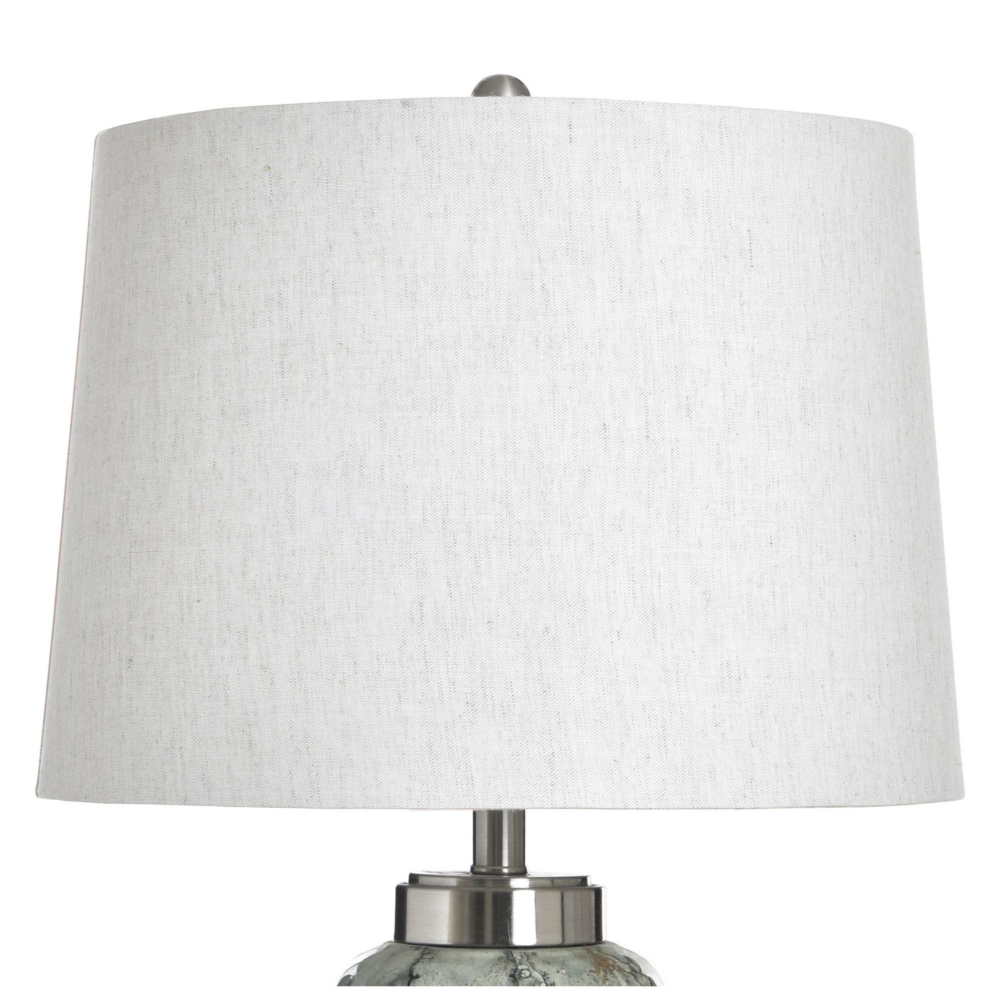 Image 4 StyleCraft 32" High Rogan Grey Table Lamp with White Shade more views