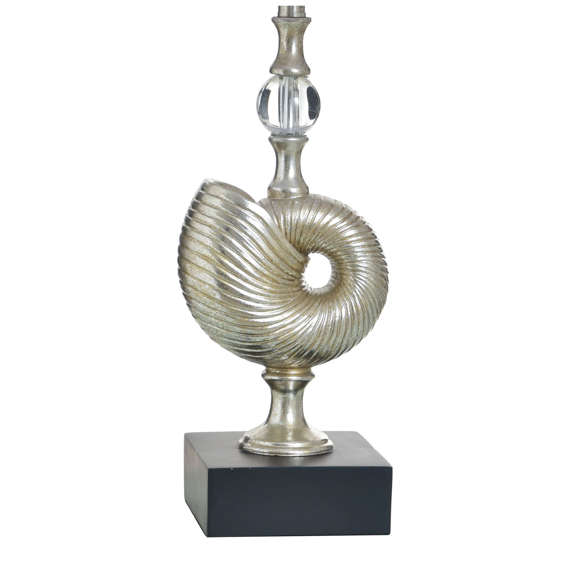 Image 4 StyleCraft 32" High Samobor Silver Table Lamp with White Shade more views