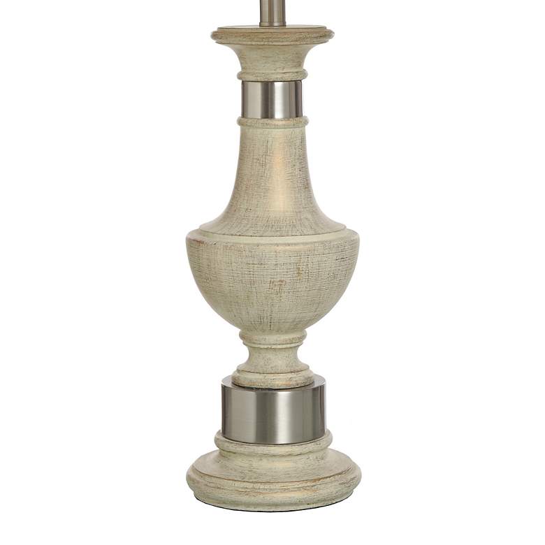 Image 4 StyleCraft 32"H Malta Cream Traditional Table Lamp With Oatmeal Shade more views