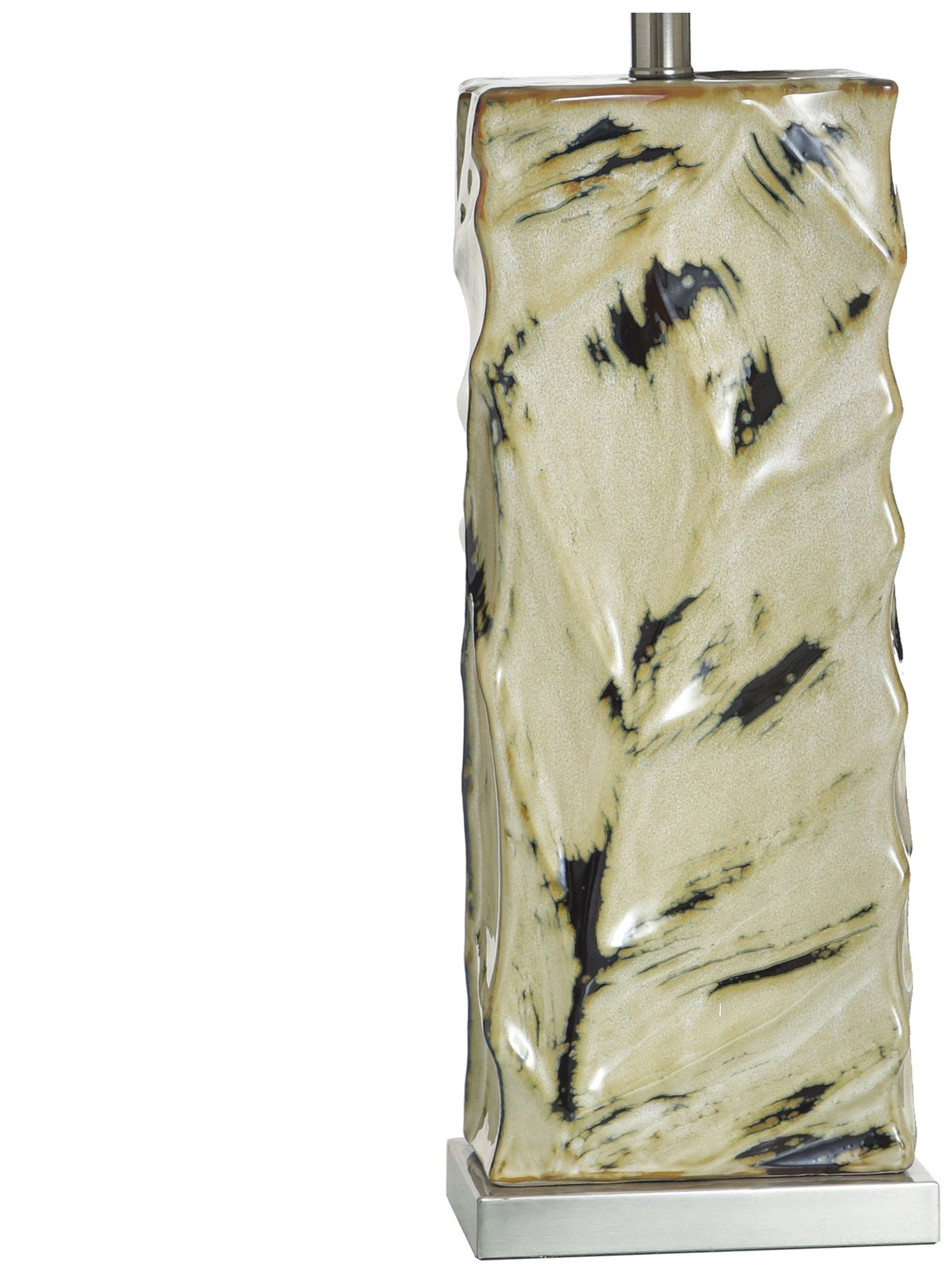 Image 4 StyleCraft 33.5" High Bali Cream Table Lamp with White Shade more views