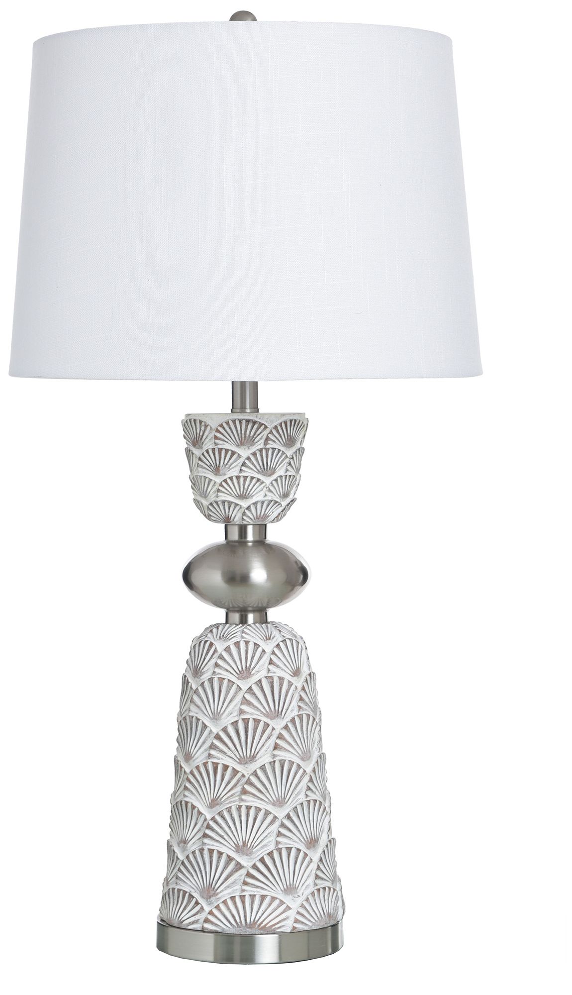 StyleCraft 33.5" High Saponay Table Lamp with Beige Shade