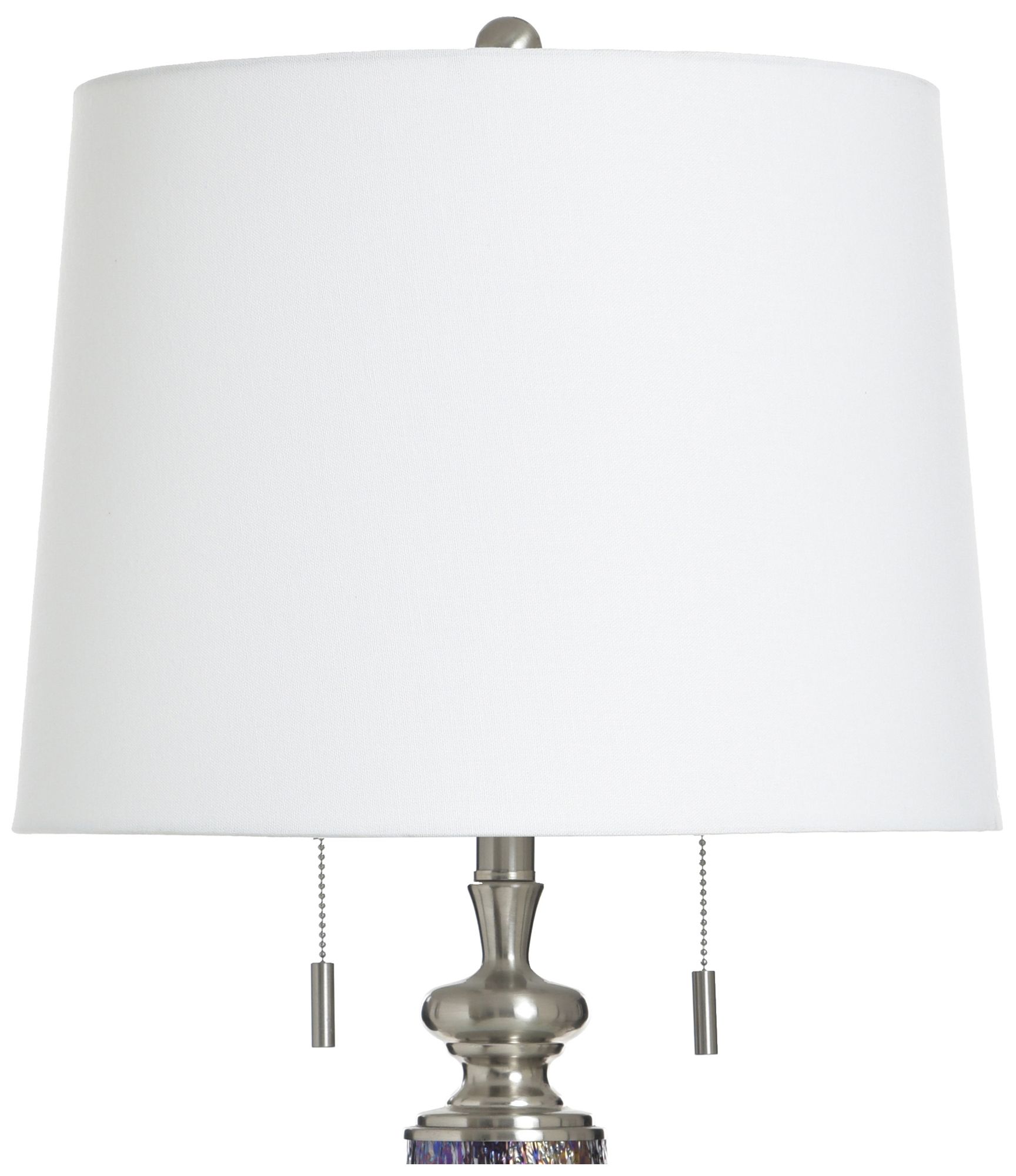 Image 5 StyleCraft 34" High Wellen Table Lamp with White Shade more views