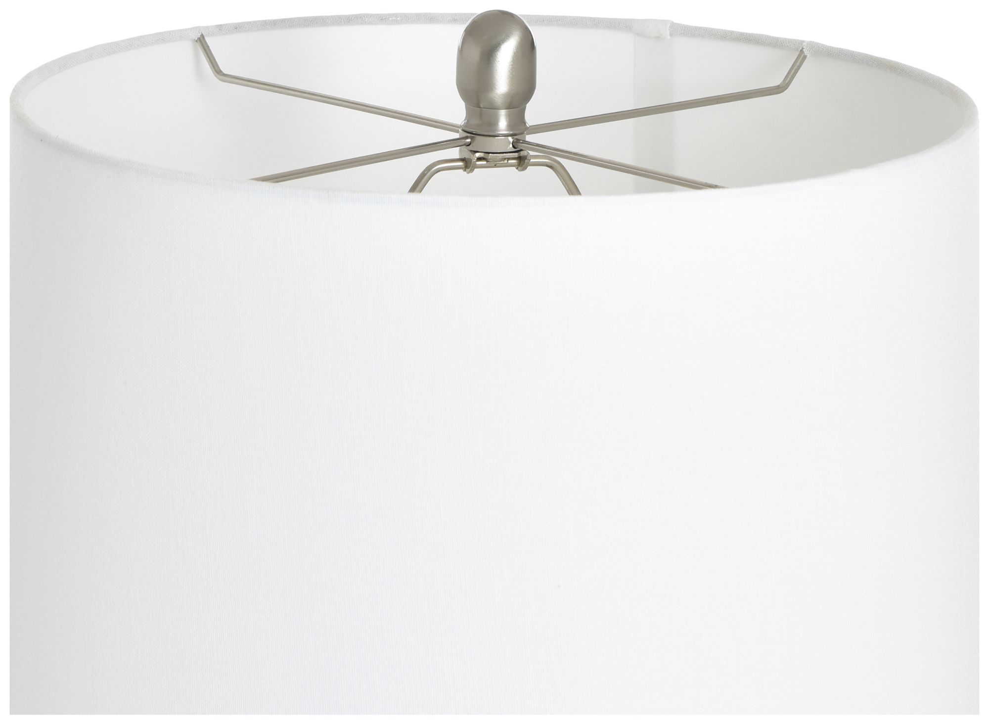 Image 6 StyleCraft 34" High Wellen Table Lamp with White Shade more views