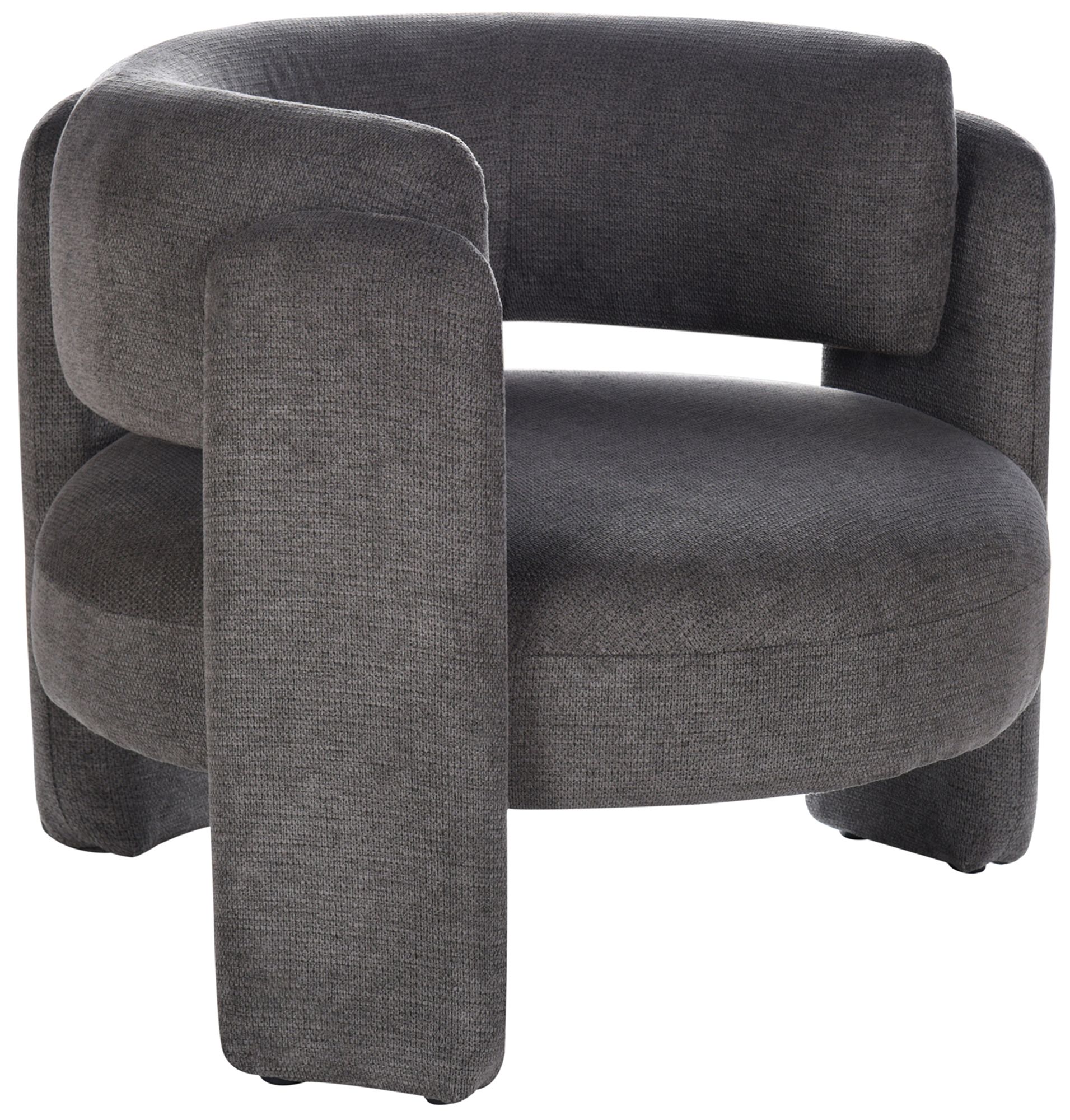 Image 3 StyleCraft 35 x 29 Charcoal Grey Accent Chair more views