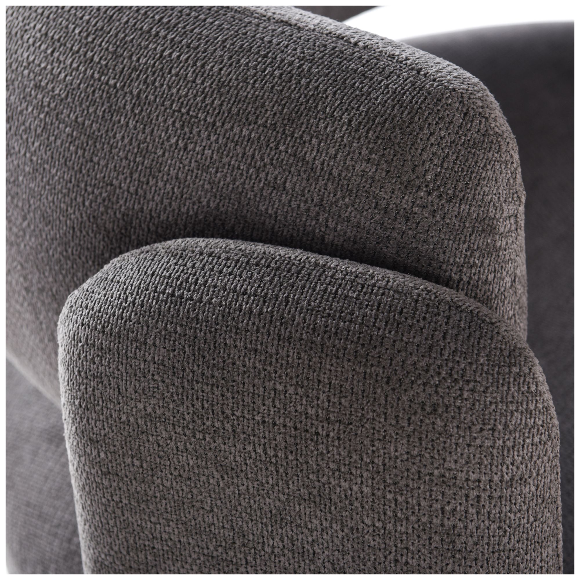 Image 6 StyleCraft 35 x 29 Charcoal Grey Accent Chair more views