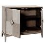 2_StyleCraft 39" Wide Dove Grey Diamond Two Door Pulls Cabinet more views