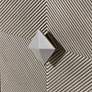 4_StyleCraft 39" Wide Dove Grey Diamond Two Door Pulls Cabinet more views