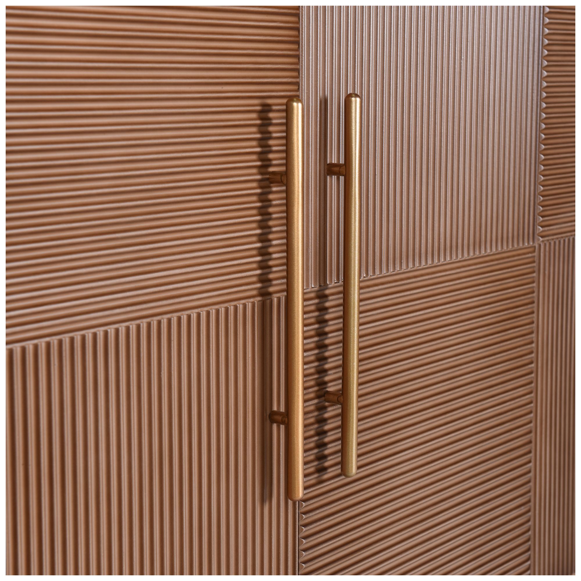 Image 5 StyleCraft 60 x 36 Dark Natural, Gold Cabinet more views