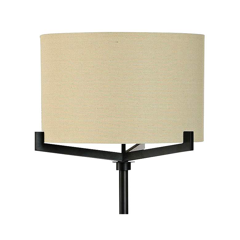 Image 3 Stylecraft 63" High Brushed Black Industrial Modern Floor Lamp more views