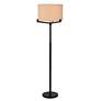 5_Stylecraft 63" High Brushed Black Industrial Modern Floor Lamp more views