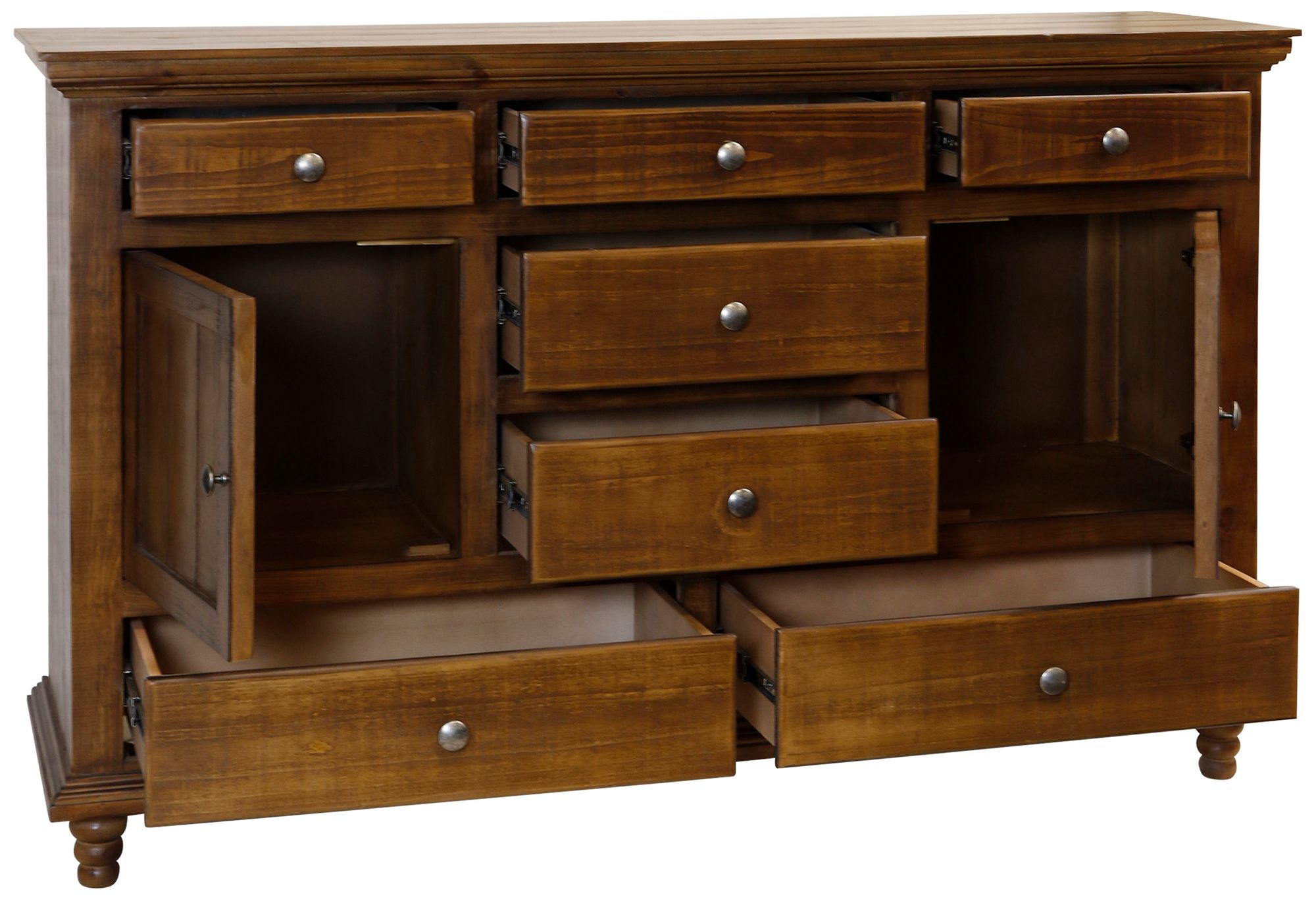 Image 2 StyleCraft 63 x 40 Pecan Dresser more views