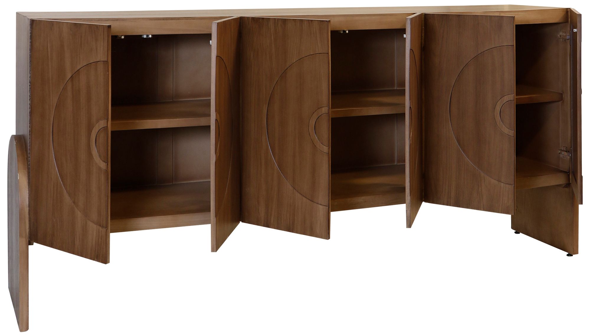 Image 2 StyleCraft 86 x 40 Walnut Sideboard more views