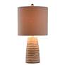 3_Stylecraft Aaron 24" High Modern Gray Washed Ceramic Table Lamp more views