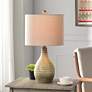 7_Stylecraft Allen 25 1/2" High French Oak Finish Modern Rustic Lamp more views